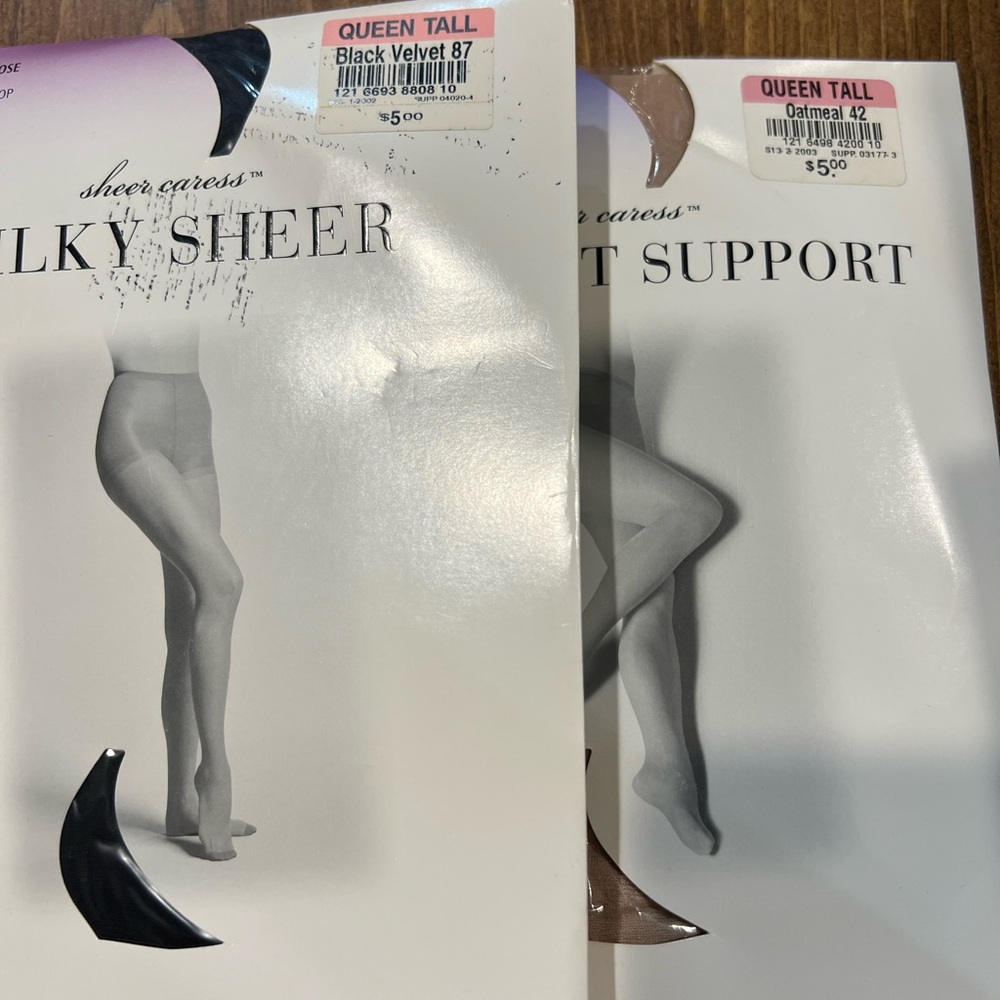Silky Sheer Tights - Black Velvet